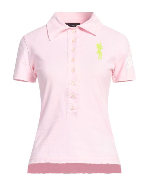 DSquared² Pink Polo Shirt