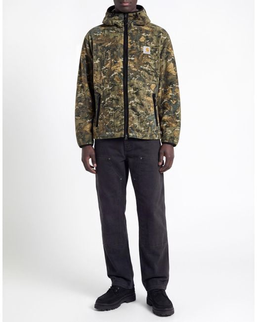 Carhartt Green Military Jacket Polyester for men