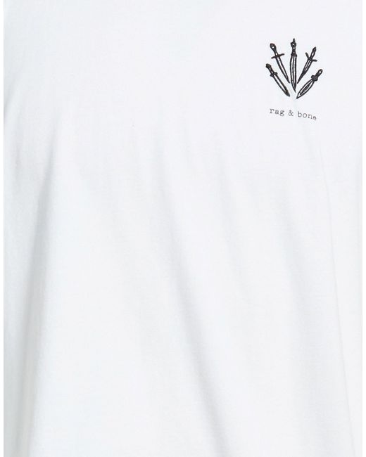 Rag & Bone White T-Shirts for men