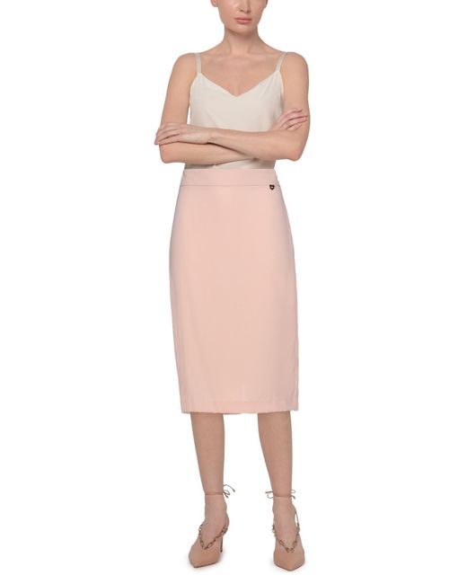 Twinset Multicolor Midi Skirt