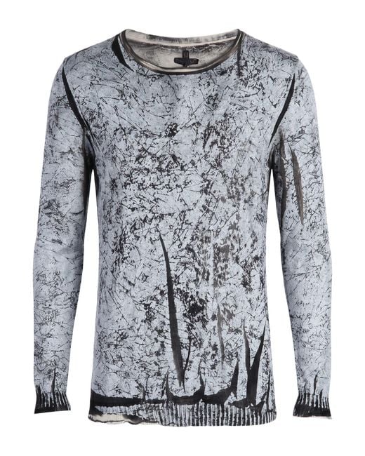 MD75 Blue Sweater Wool for men