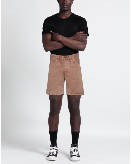 Carhartt Brown Denim Shorts for men
