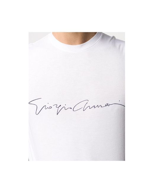 Giorgio Armani T-shirts in White für Herren