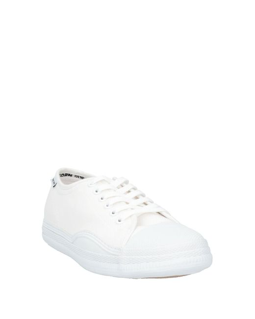 Tretorn White Sneakers Textile Fibers for men