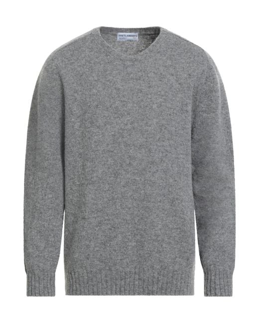 SHETLANDER'S Pullover in Gray für Herren