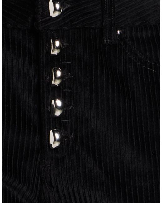 Dondup Black Pants Cotton, Elastane
