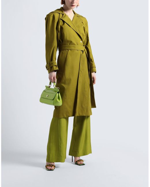 AZ FACTORY Green Overcoat & Trench Coat