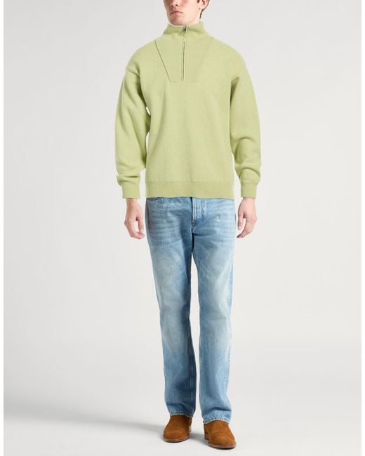 Daniele Fiesoli Green Turtleneck for men