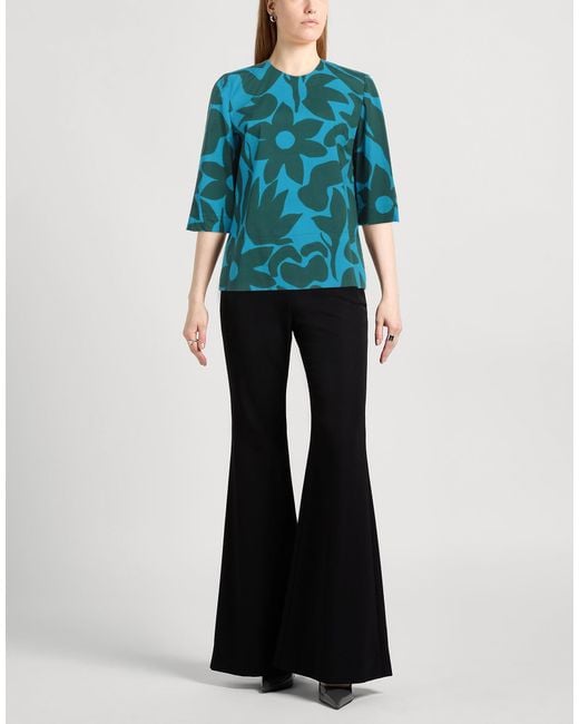 Liviana Conti Blue Azure Top Cotton, Elastane