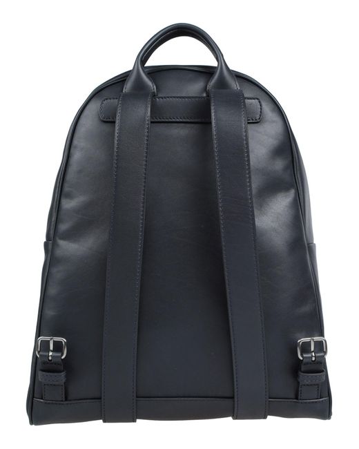 Giorgio Armani Blue Backpack for men