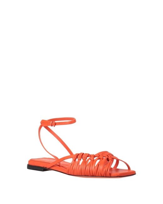 Santoni Red Sandals