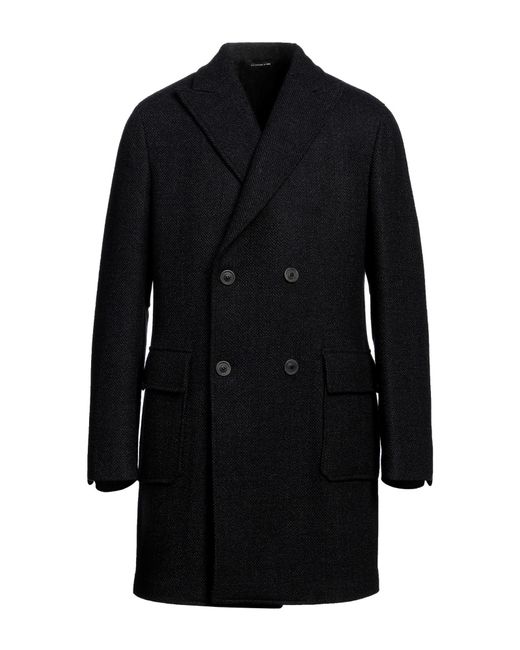 Tonello Black Coat for men