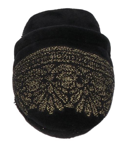Versace Black House Slipper