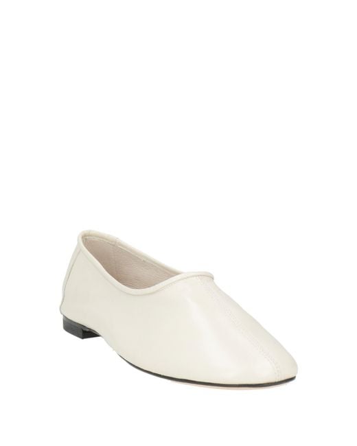 By Far Natural Ballet Flats