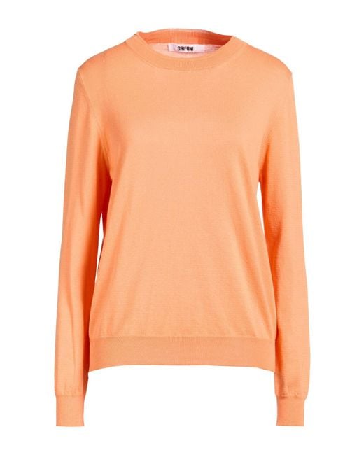 Pullover Grifoni de color Orange