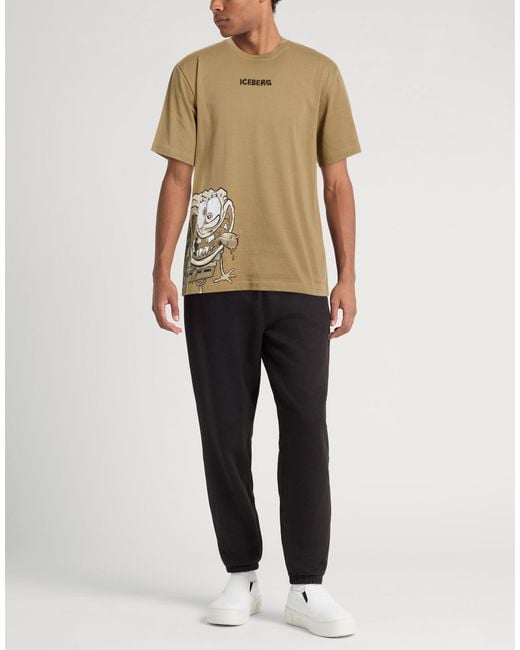 Iceberg Natural T-Shirts for men