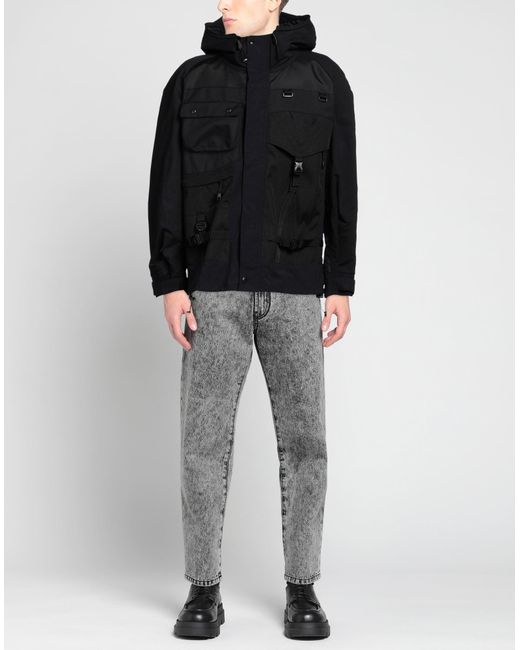 Junya Watanabe Black Jacket Nylon, Polyester for men