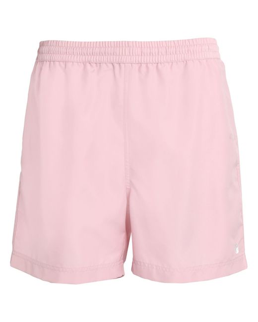 Carhartt Pink Swim Trunks Polyester for men