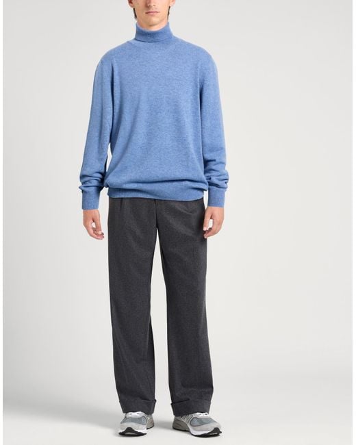 Gran Sasso Blue Turtleneck for men