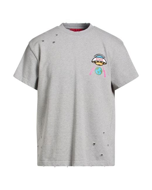 Members of The Rage Gray T-Shirt for men
