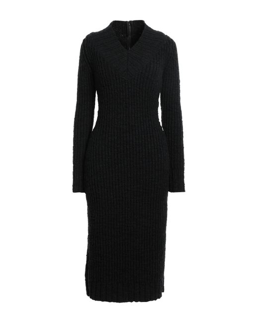 Dolce & Gabbana Black Midi Dress