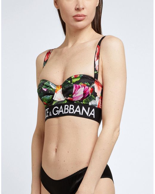 Dolce & Gabbana Black Bustiers, Corsets & Suspenders