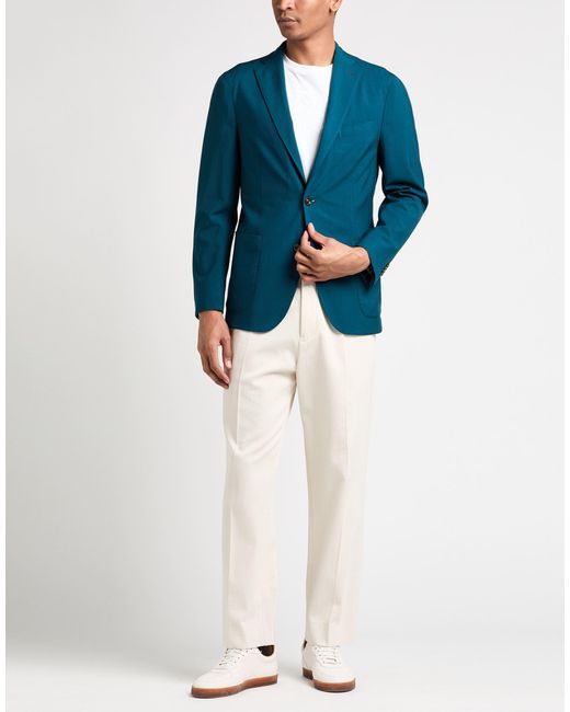 Boglioli Blue Blazers for men