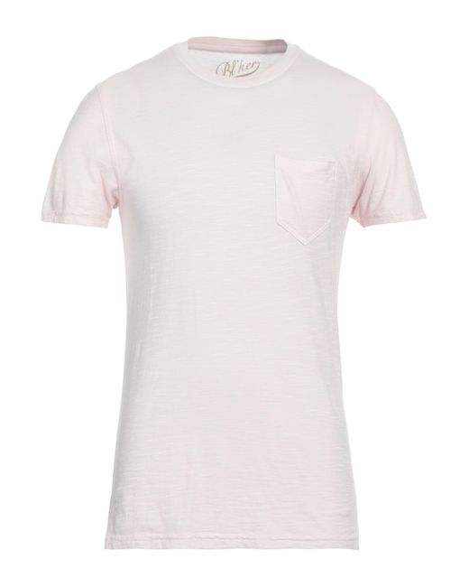 Bl'ker Pink T-shirt for men