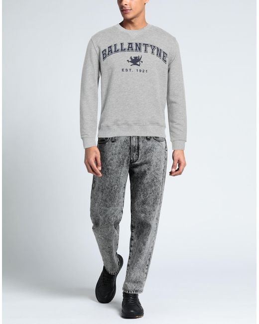 Ballantyne Gray Sweatshirt for men