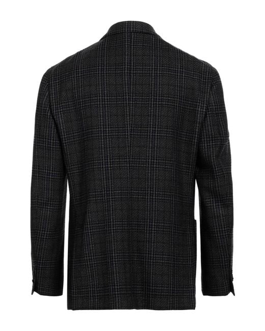 Lardini Black Blazer for men