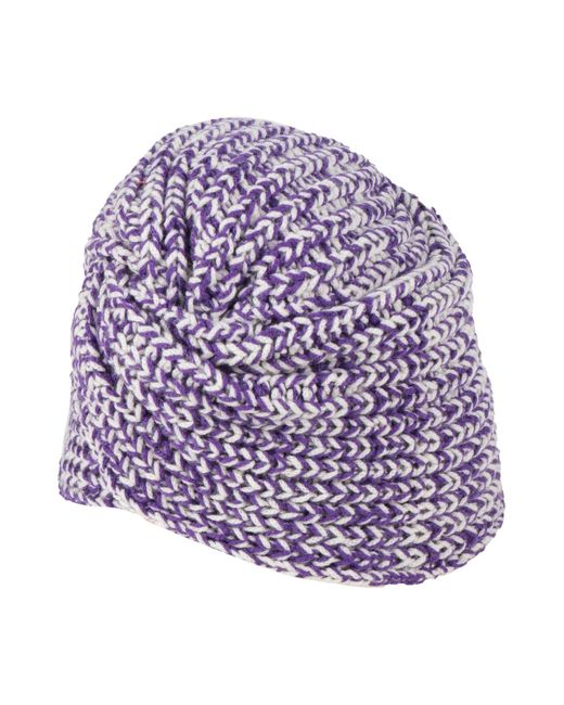 Sombrero Missoni de color Purple