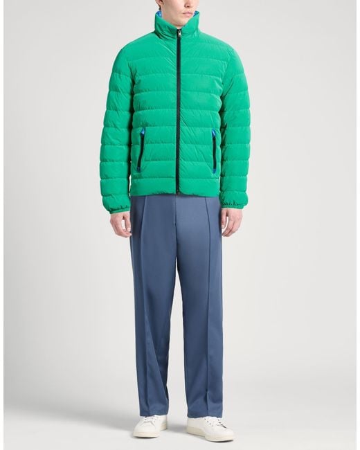 Herno Green Puffer Polyamide for men