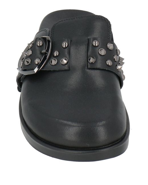 Blauer Black Mules & Clogs
