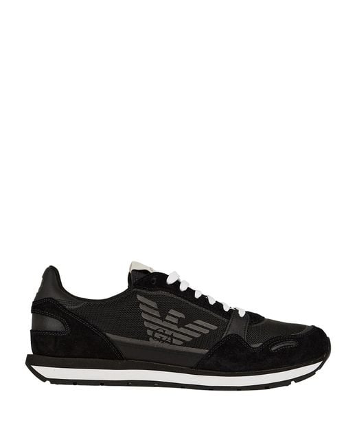 Sneakers Emporio Armani pour homme en coloris Black