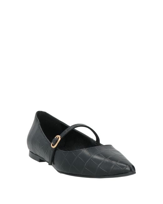 Ballerines Twinset en coloris Black