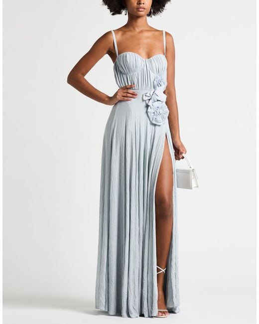 Elisabetta Franchi White Maxi Dresses