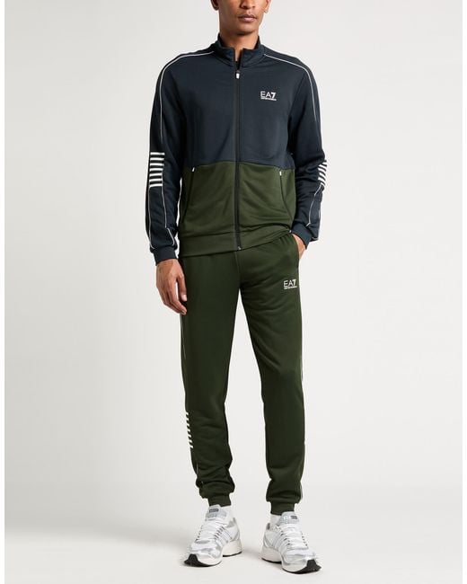 EA7 Blue Tracksuit for men