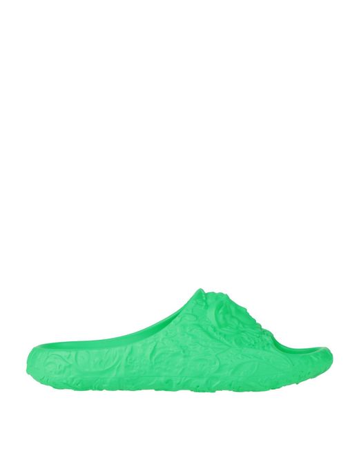 Versace Green Sandals Rubber for men