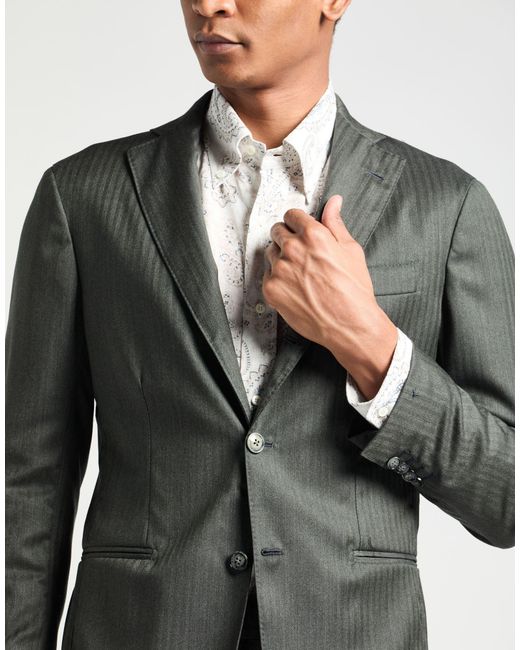 Barba Napoli Black Suits for men