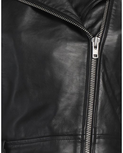 Muubaa Black Jacket Sheepskin