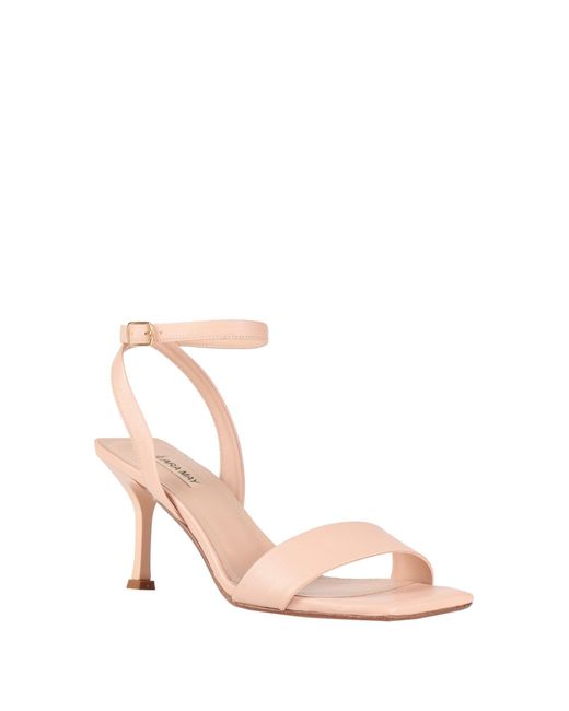 LARA MAY Pink Sandals Leather