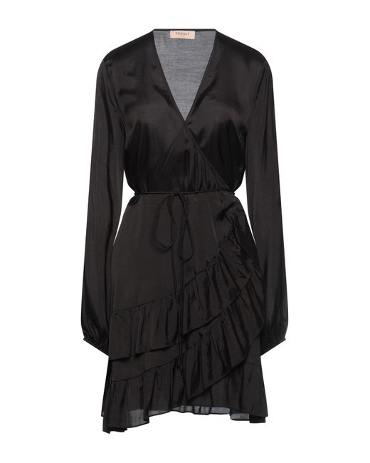 Twinset Black Mini Dress