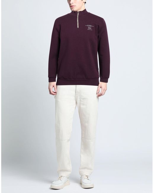 Berna Purple Sweatshirt for men