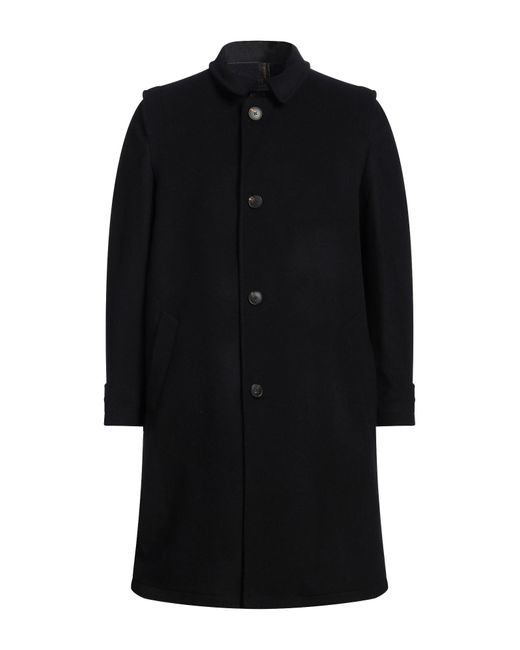 TWENTY-ONE by ANTONIO CARNEVALE Black Coat for men