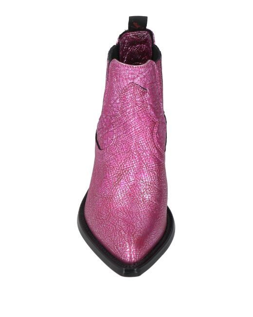 Botines de caña alta Sonora Boots de color Purple