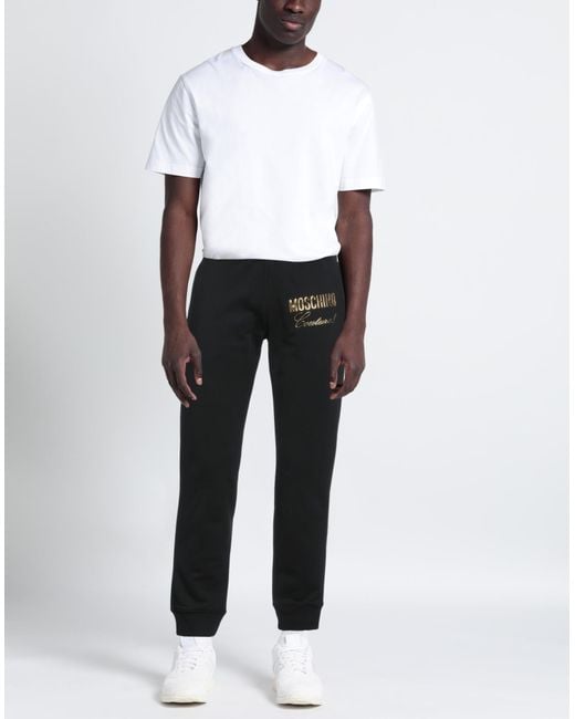 Moschino Black Trouser for men