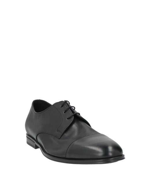 Doucal's Schnürschuh in Black für Herren