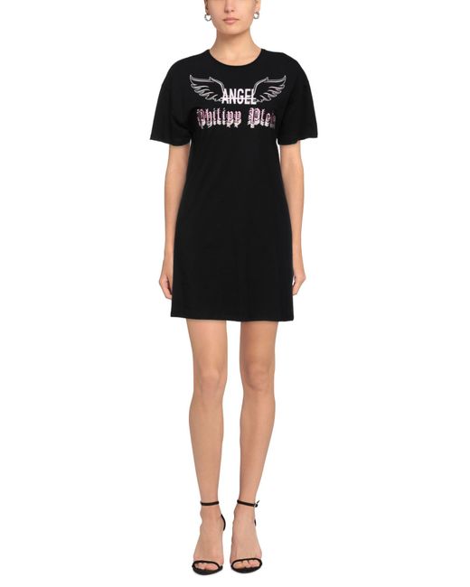 Philipp Plein Black Mini Dress