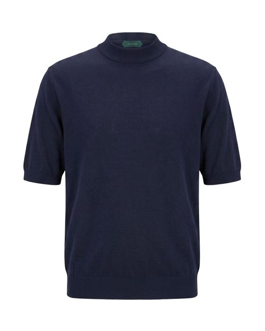 Pullover Zanone de hombre de color Blue