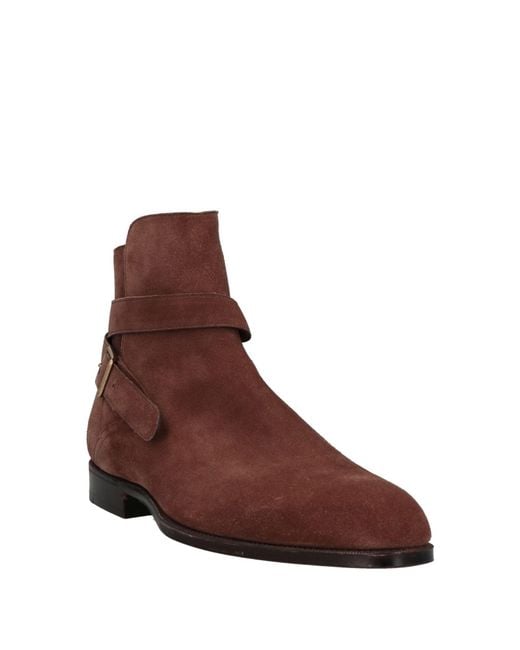Dunhill Brown Ankle Boots for men